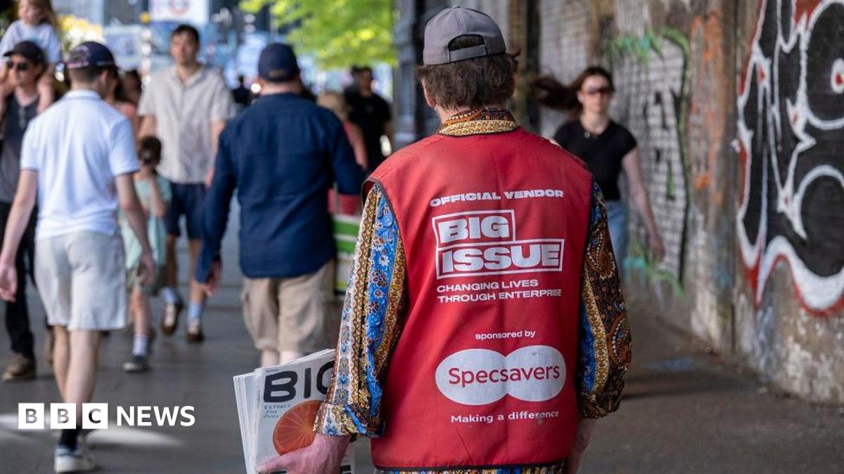 Big Issue says vendors struggling as sales hit by heatwaves
