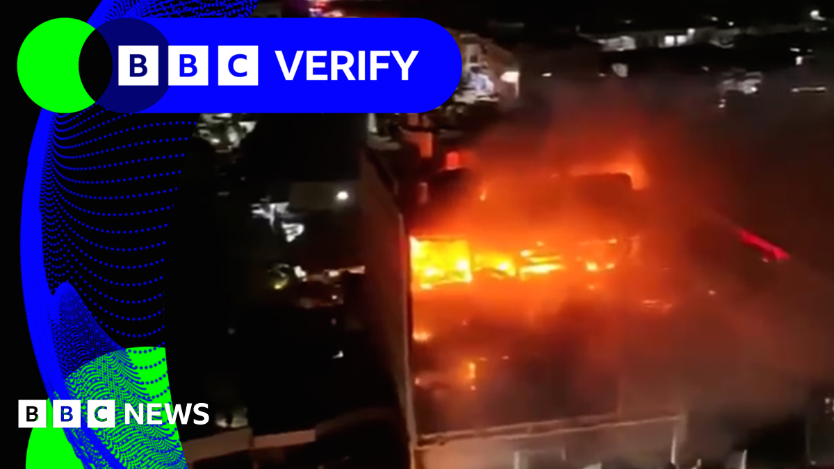 BBC Verify Live: Investigating deadly Iraq fire and assessing situation in Syria thumbnail