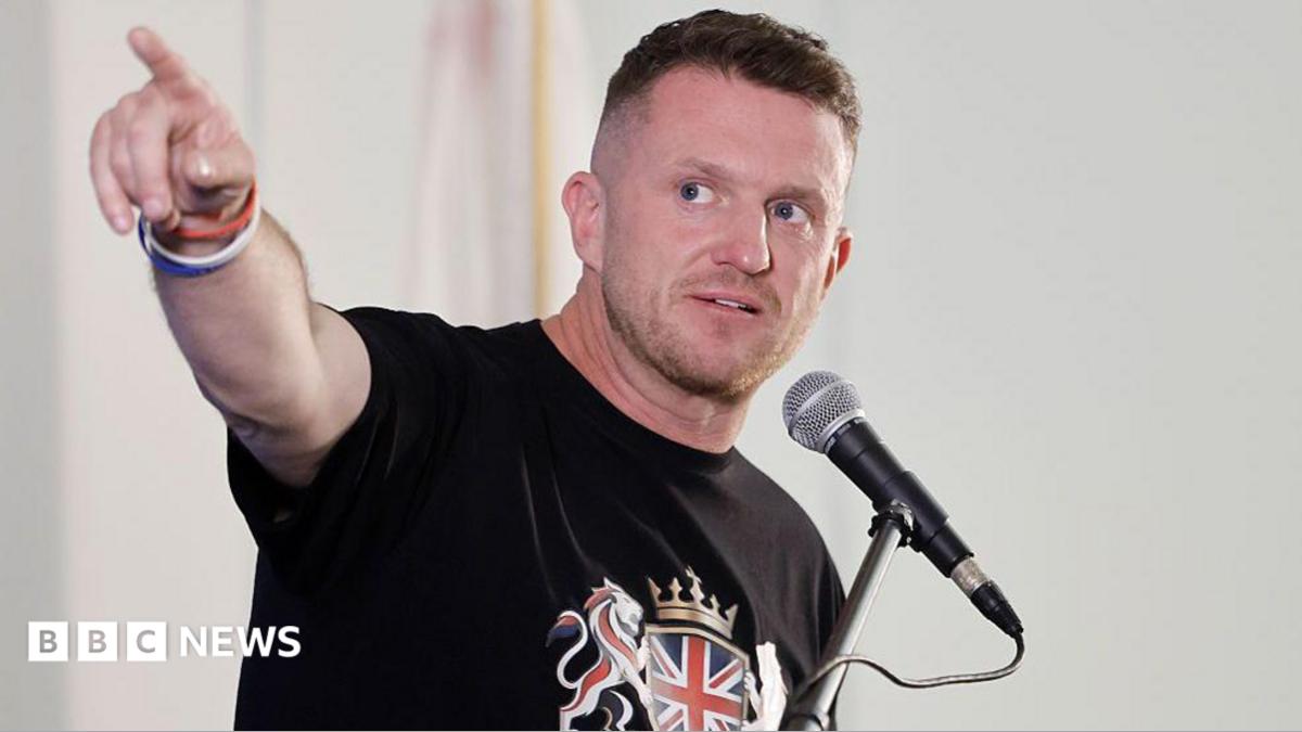 'I'm not sorry': Tommy Robinson blames 'admins' for false accusation post