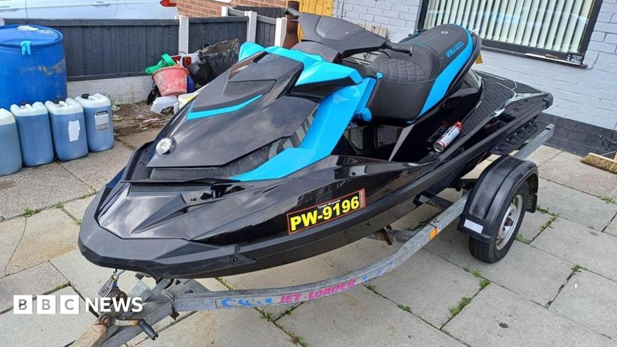 Water scooter and Rolex watches seized from house in drugs raid