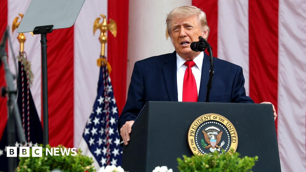 Trump inserts himself into America’s 250th birthday celebrations  www.bbc.co.uk
