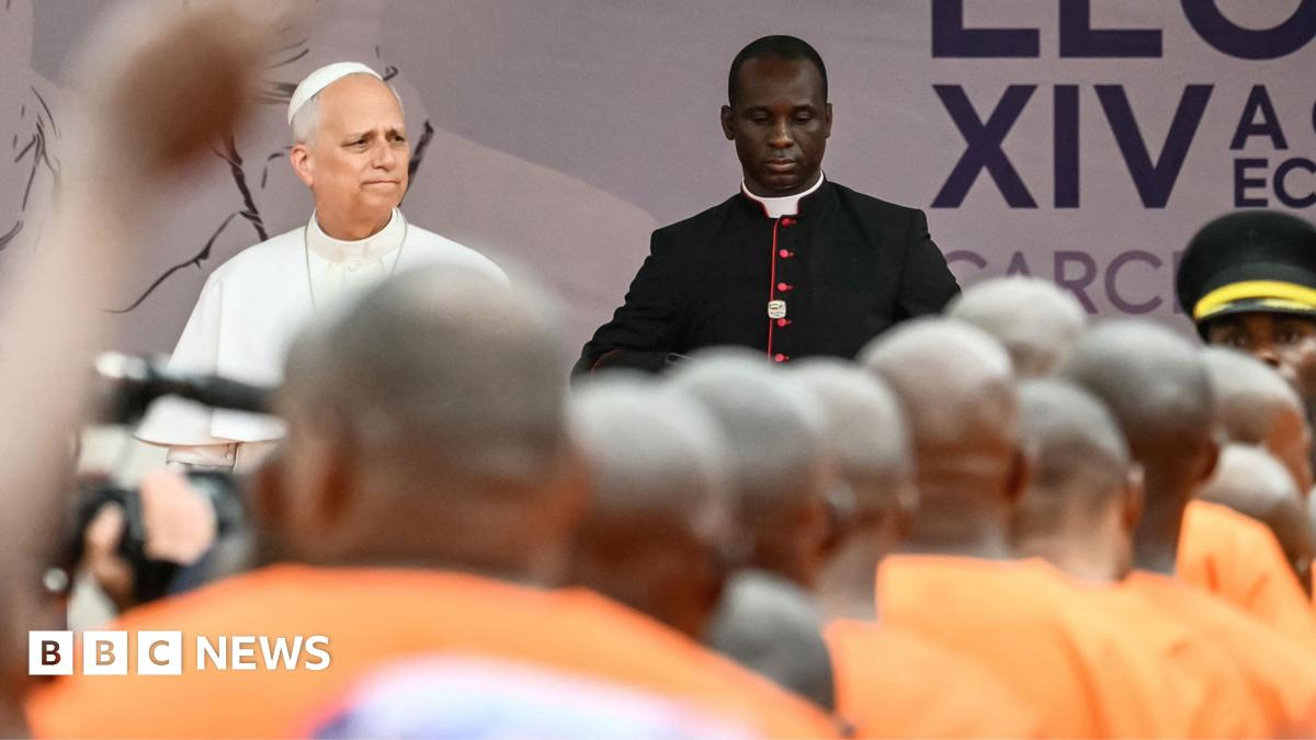 Pope Leo criticises Equatorial Guinea prisons as he winds up Africa tour