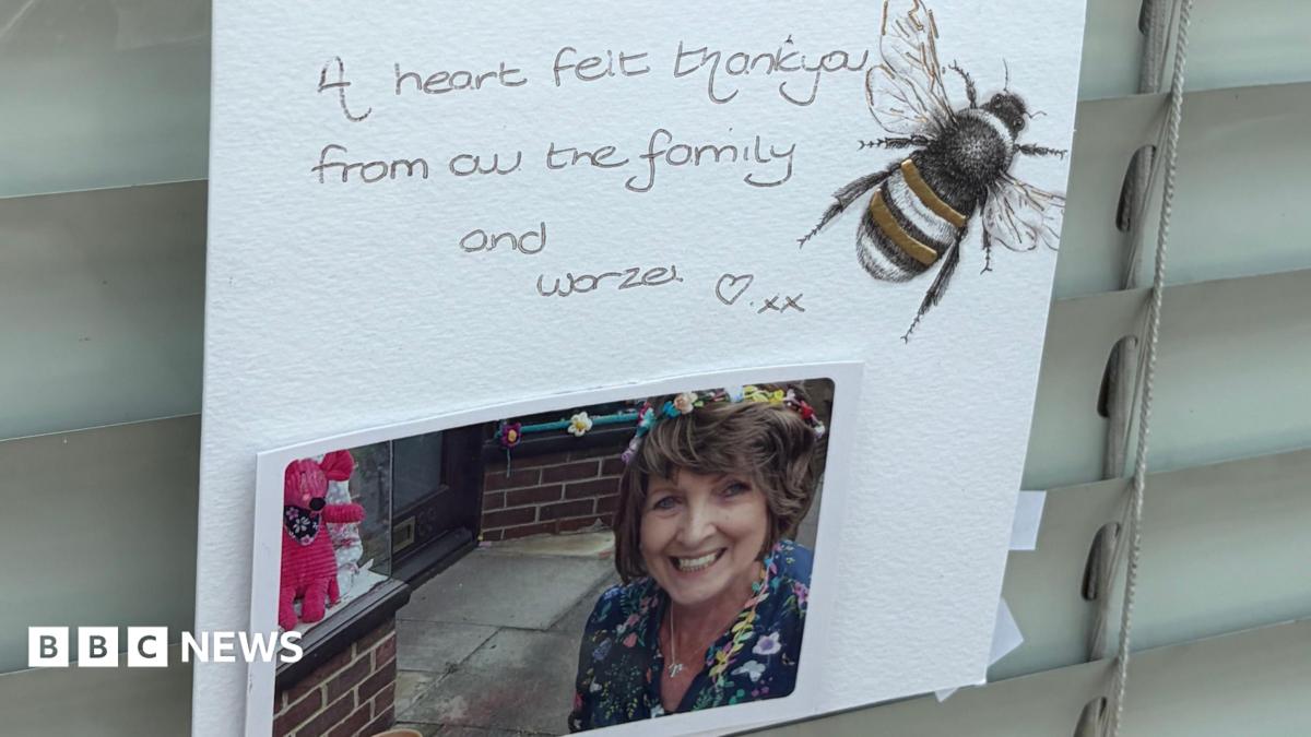 Tributes to pet shop owner in her 70s amid car-crash murder probe