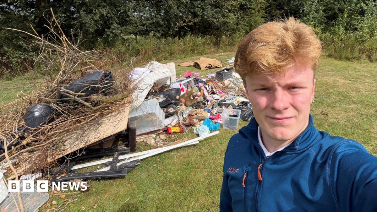 bbc.co.uk - Chris Young - Fly-tipping at Airedale Hospital helipad 'putting lives at risk
