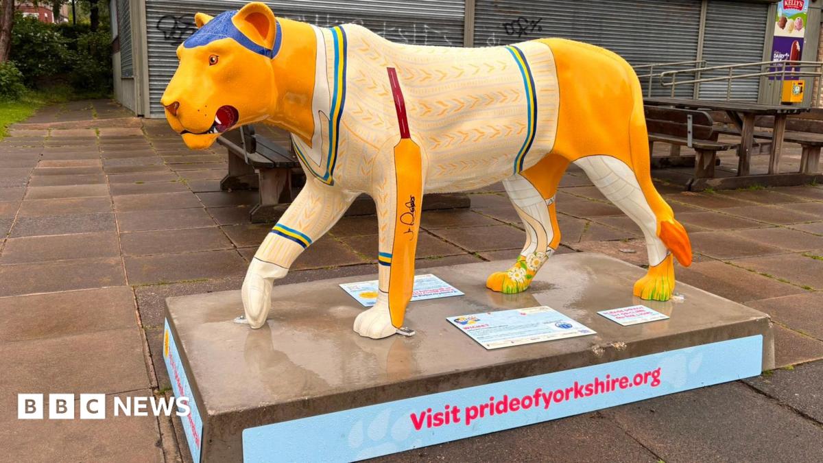 bbc.co.uk - Victoria Scheer - Pride of Yorkshire sculpture trail to aid Sheffield hospital