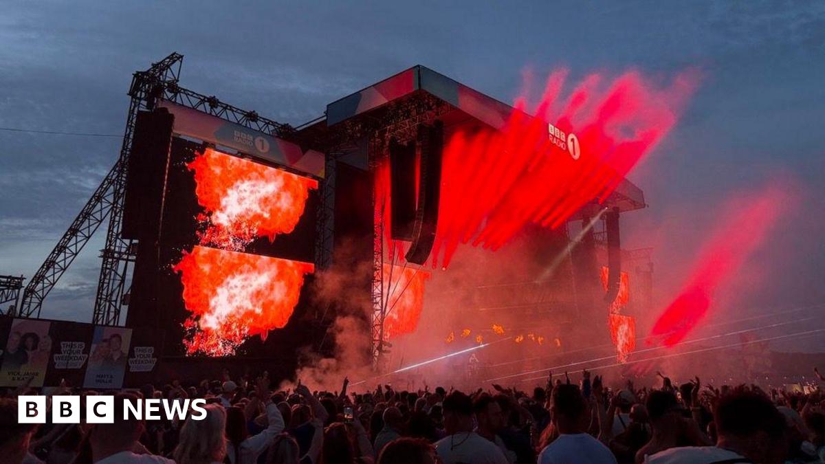 Fatboy Slim lights up Radio 1's Big Weekend on first day