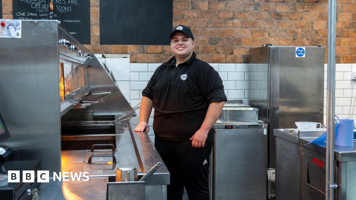 Edgbaston chip shop facing constant struggle for survival - BBC News