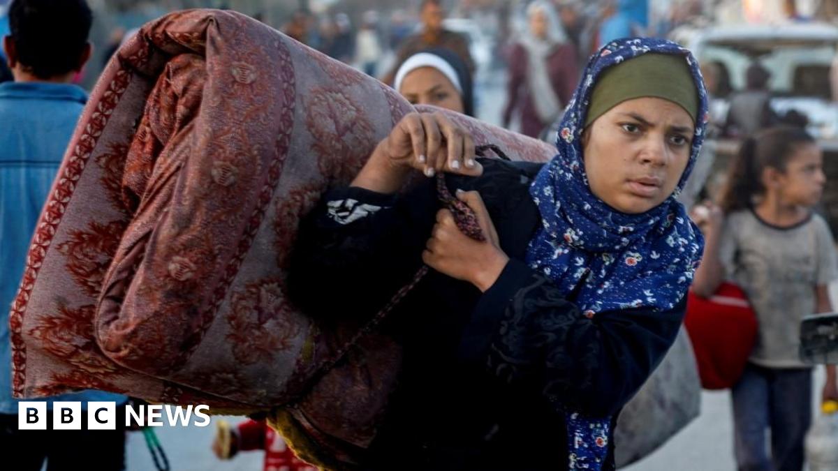 Hamas gathering hostages 'now', says Trump, as Palestinians return to rubble in northern Gaza - follow live