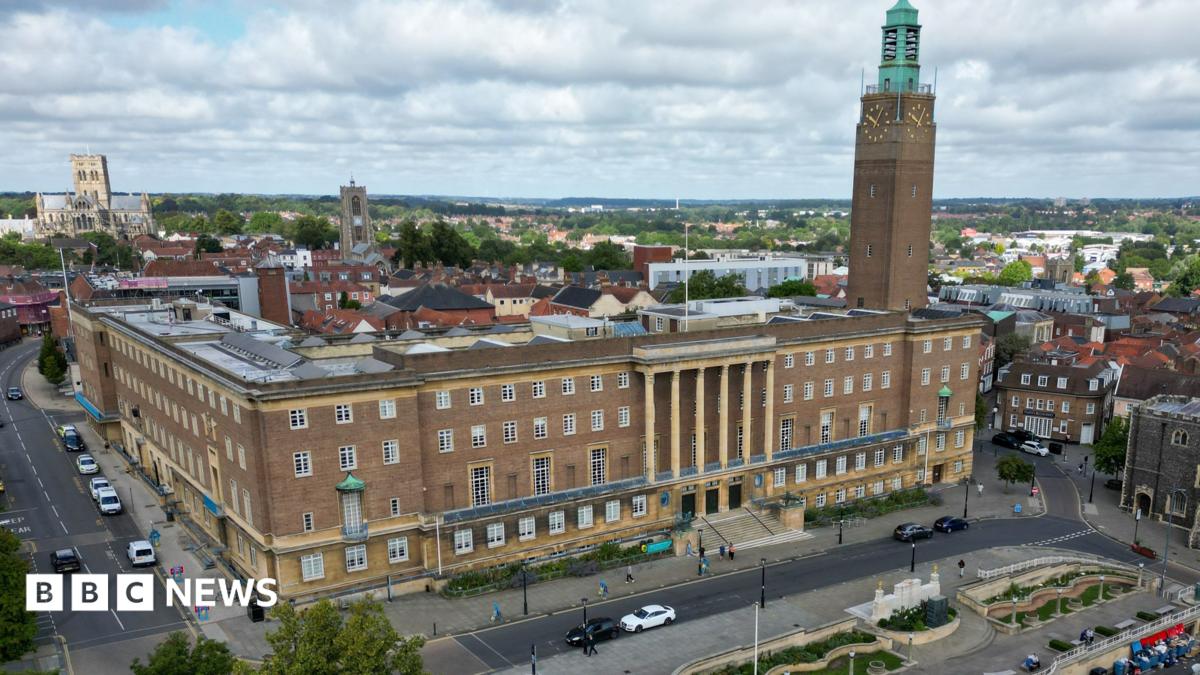 Norwich City Hall upgrade to include disabled access ramp