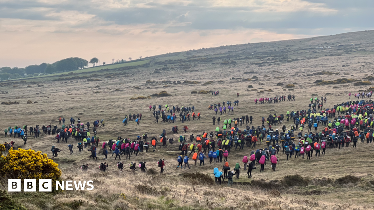 Thousands of teenagers to cross Dartmoor Ten Tors finish line