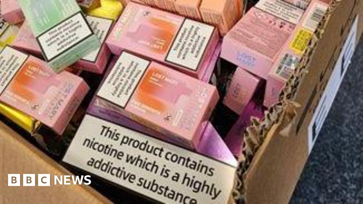 elfbar nachfüll pod läuft aus Disposable vapes worth £10k seized days after sale ban