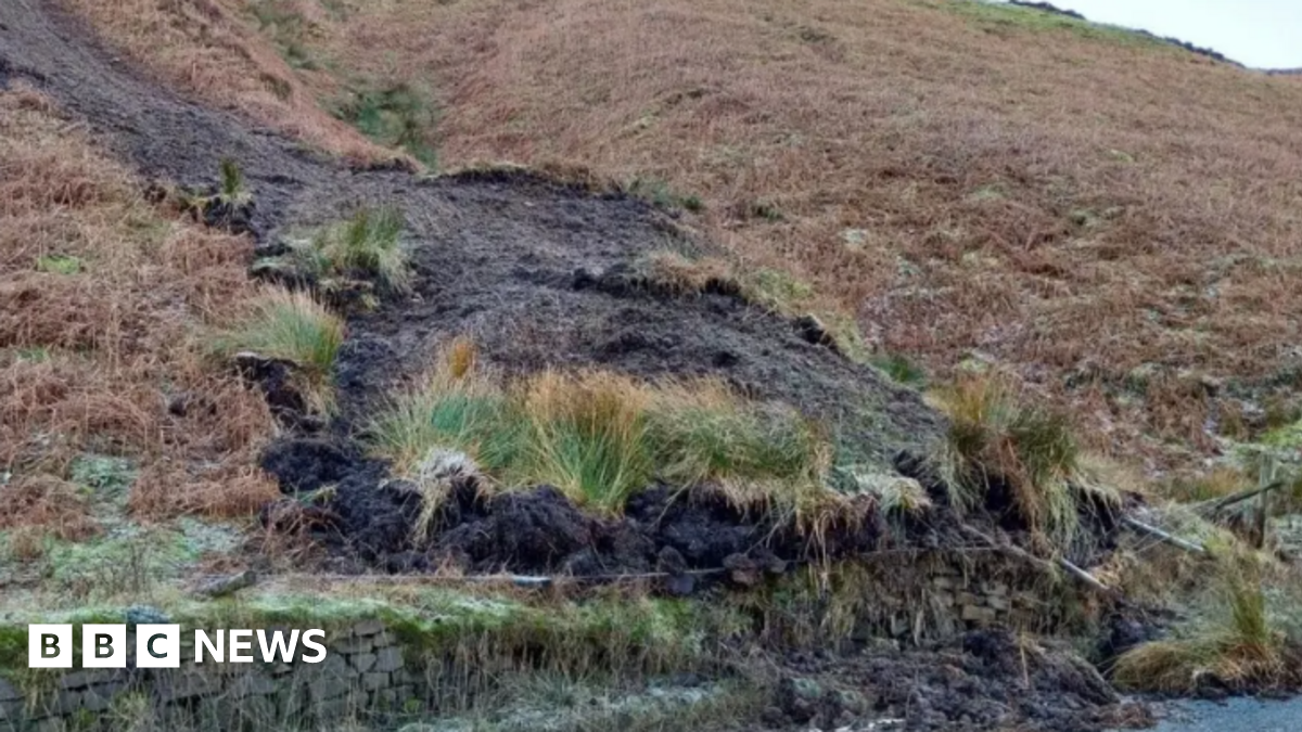 Landslip-hit A59 at Kex Gill could reopen in days, council says