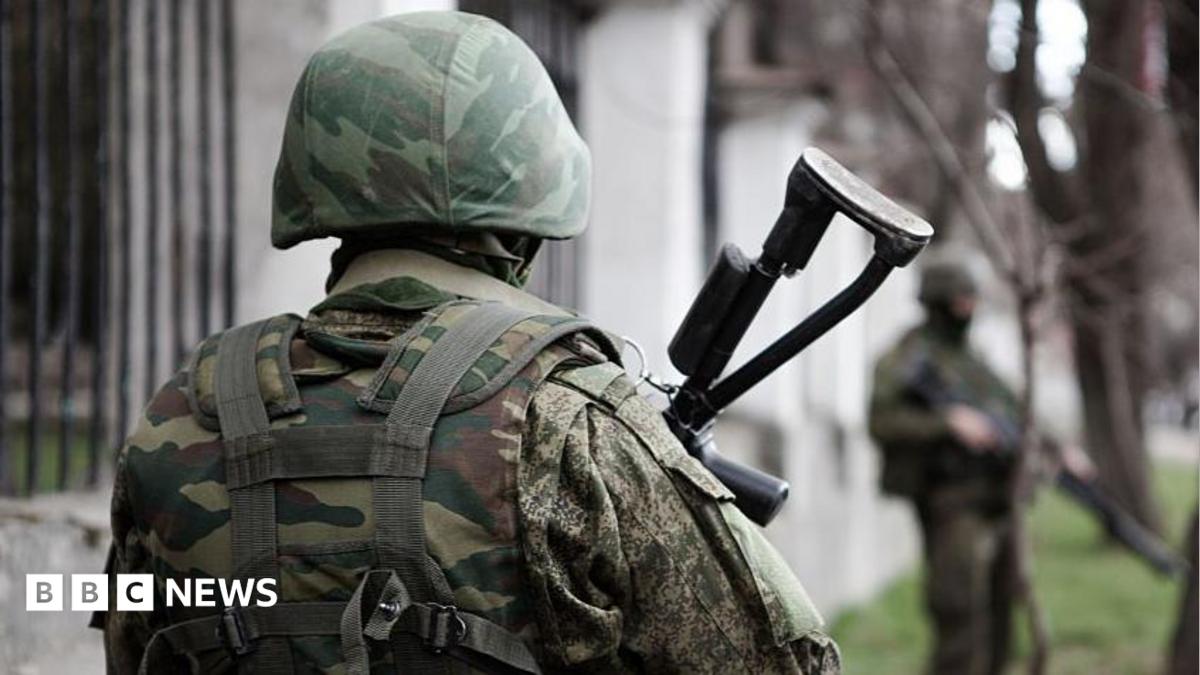 Soldier kills four in gun rampage in Russian-occupied Crimea
