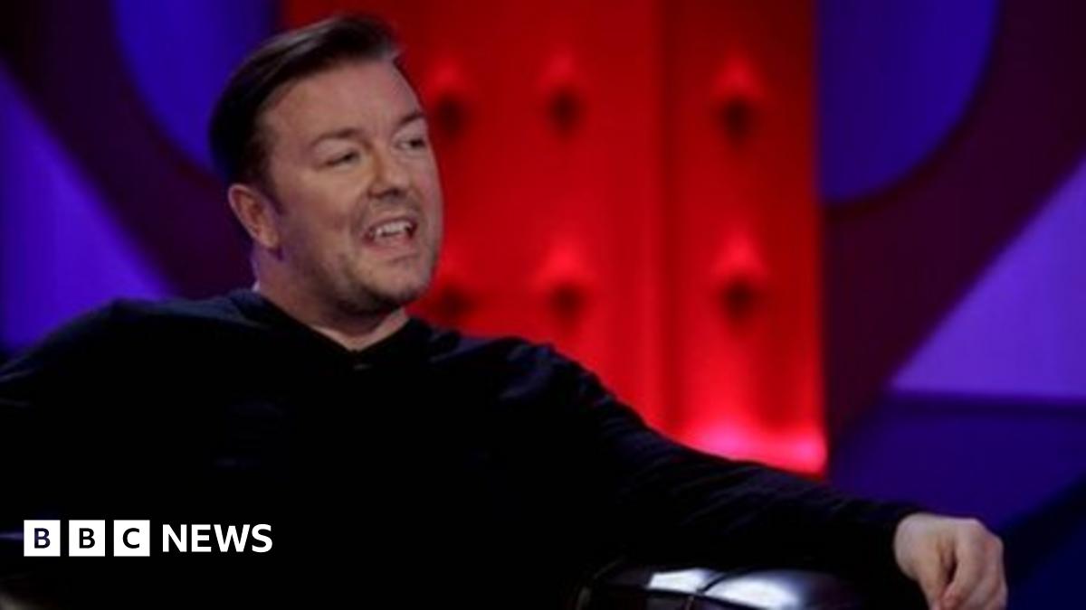 Ricky Gervais' new TV show Talking Funny 'is about art' - BBC News