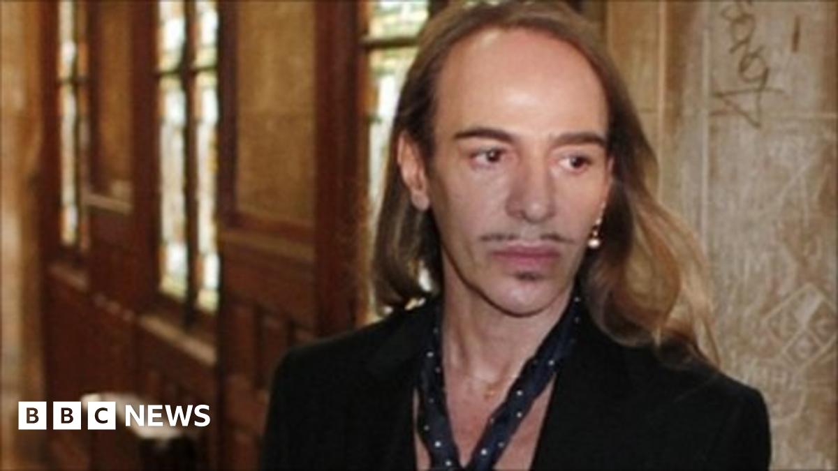 John Galliano found guilty of antiSemitic Paris rants BBC News