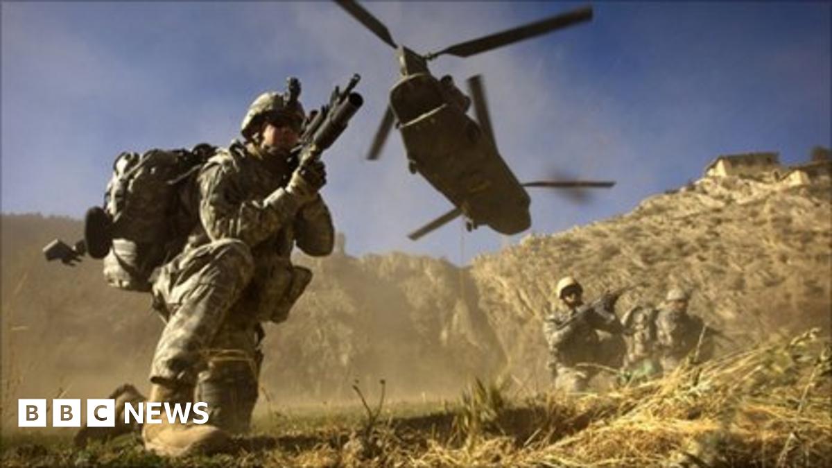 US special forces Afghan helicopter downed 'by Taliban' - BBC News