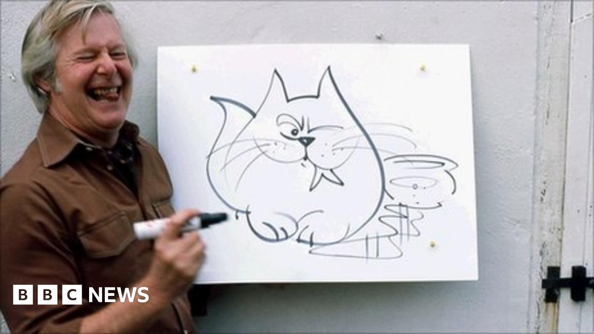 Tony Hart's 'art out of anything' passed on by daughter - BBC News