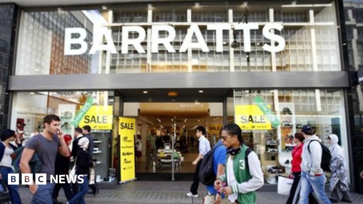 Shoe Firm Barratts Enters Administration Again BBC News