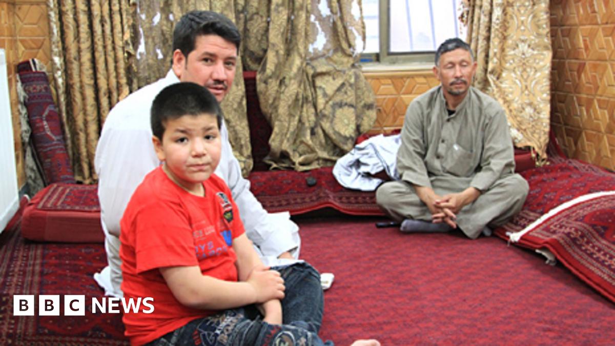 Mehran with her father