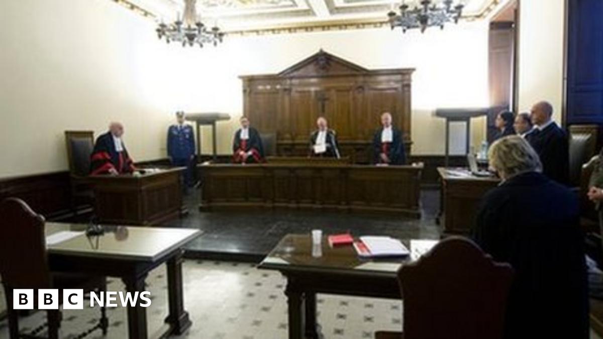 Computer expert Sciarpelletti guilty in Pope leak case BBC News