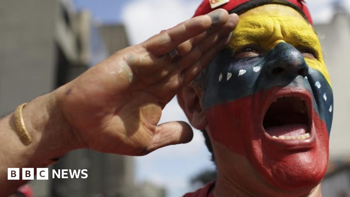 Venezuelan pro-Chavez rally marks missed inauguration - BBC News