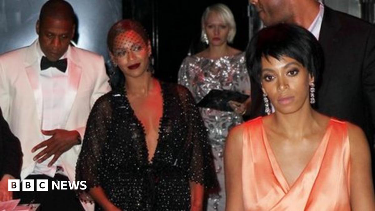 Jay Z, Solange and Beyonce 'moving forward' after fight - BBC News