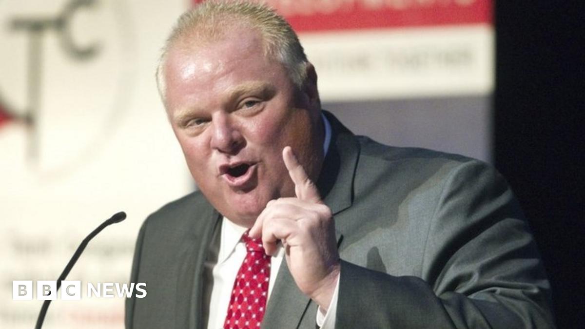 Toronto Mayor Rob Ford 'may have tumour' BBC News(02)