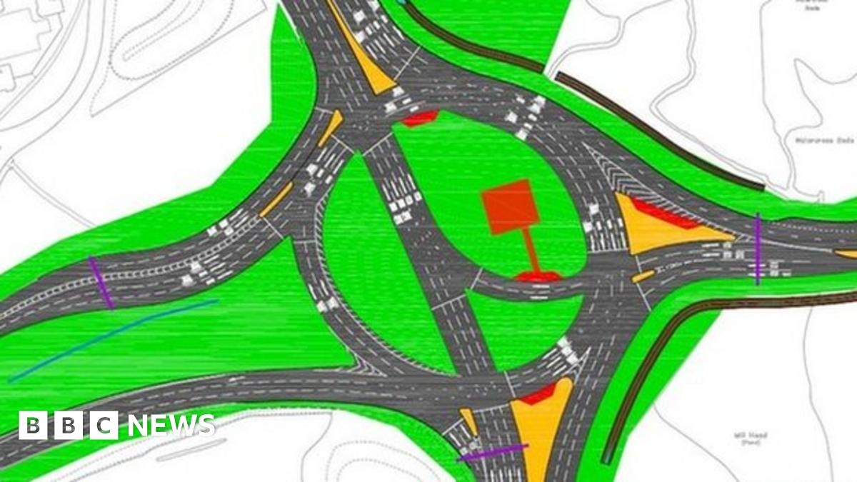 New carriageway plans for Basingstoke's M3 junction BBC News