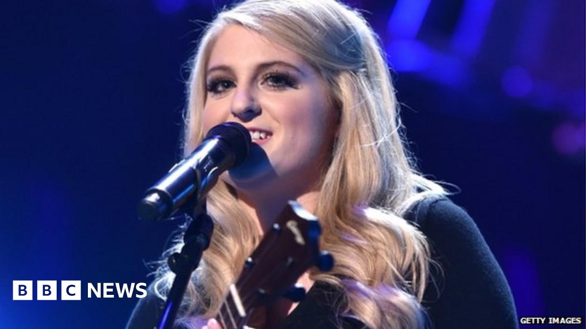 Meghan Trainor enters charts on streaming alone BBC News