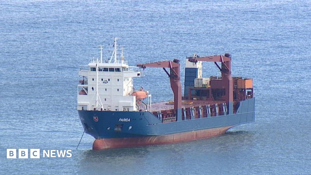 Oil Rig Evacuated After Ship Carrying Radioactive Waste Drifts BBC News oil-rig-evacuated-after-ship-carrying-radioactive-waste-drifts-bbc-news