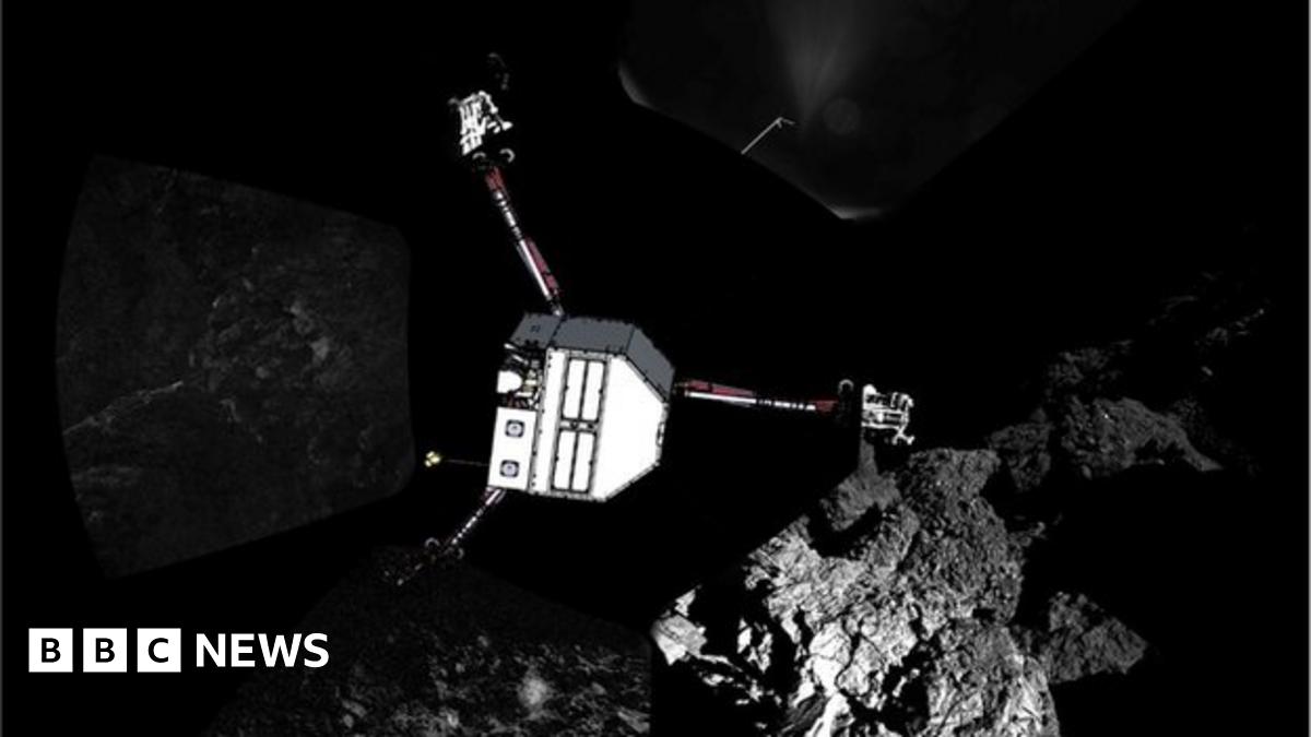 Comet landing: UK team's data bonanza from Philae - BBC News