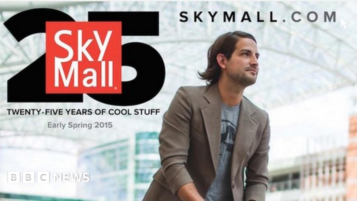 SkyMall aeroplane catalogue files for bankruptcy BBC News