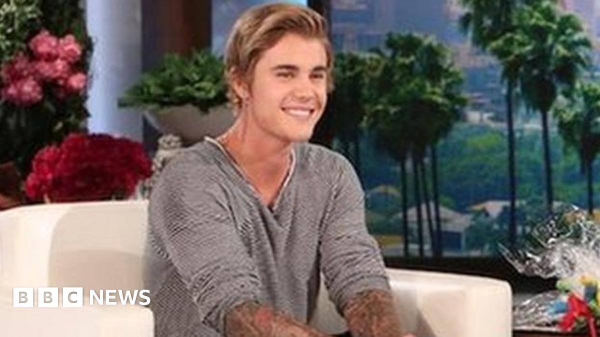 Justin Bieber sorry for the way he's behaved over the last year BBC News