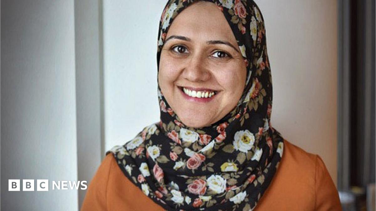 Portrait of a woman symbolizing Muslim feminist strength and resilience