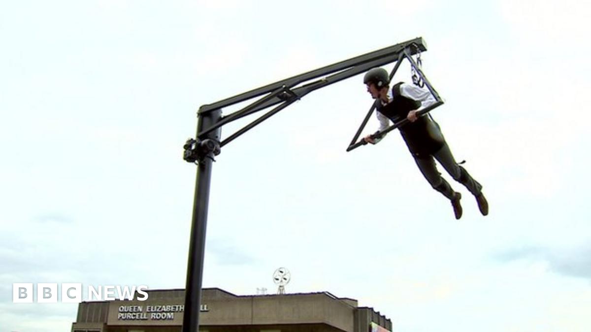 Slides and sky-high rides at Hayward gallery - BBC News
