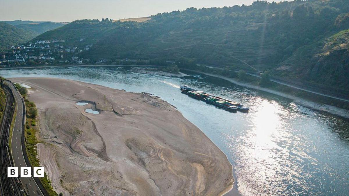Europa ist betroffen: Der Rhein erreicht den niedrigsten Stand in der Geschichte