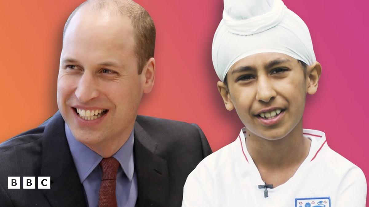 Prince William writes to Newsround reporter Balraj about racism in