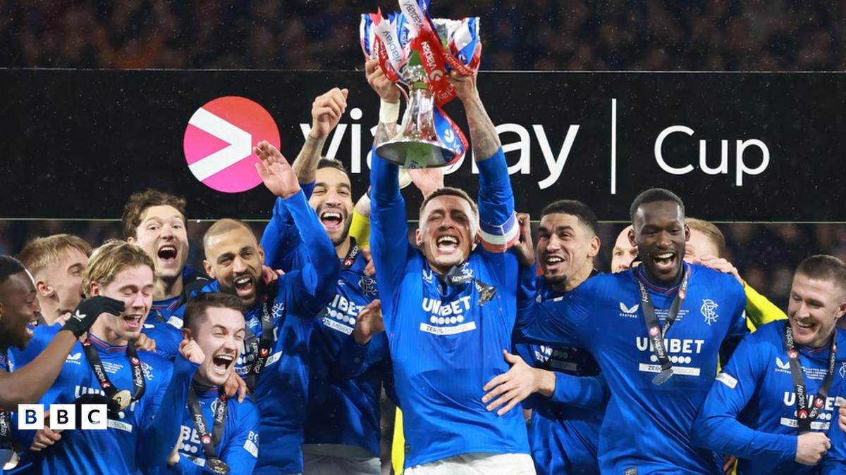 Rangers win Scottish League Cup for first time in 12 years - BBC Newsround
