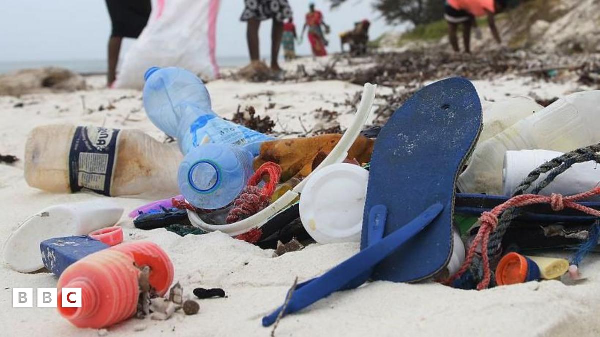 Plastic pollution: How satellites in space are helping find plastic waste - BBC Newsround