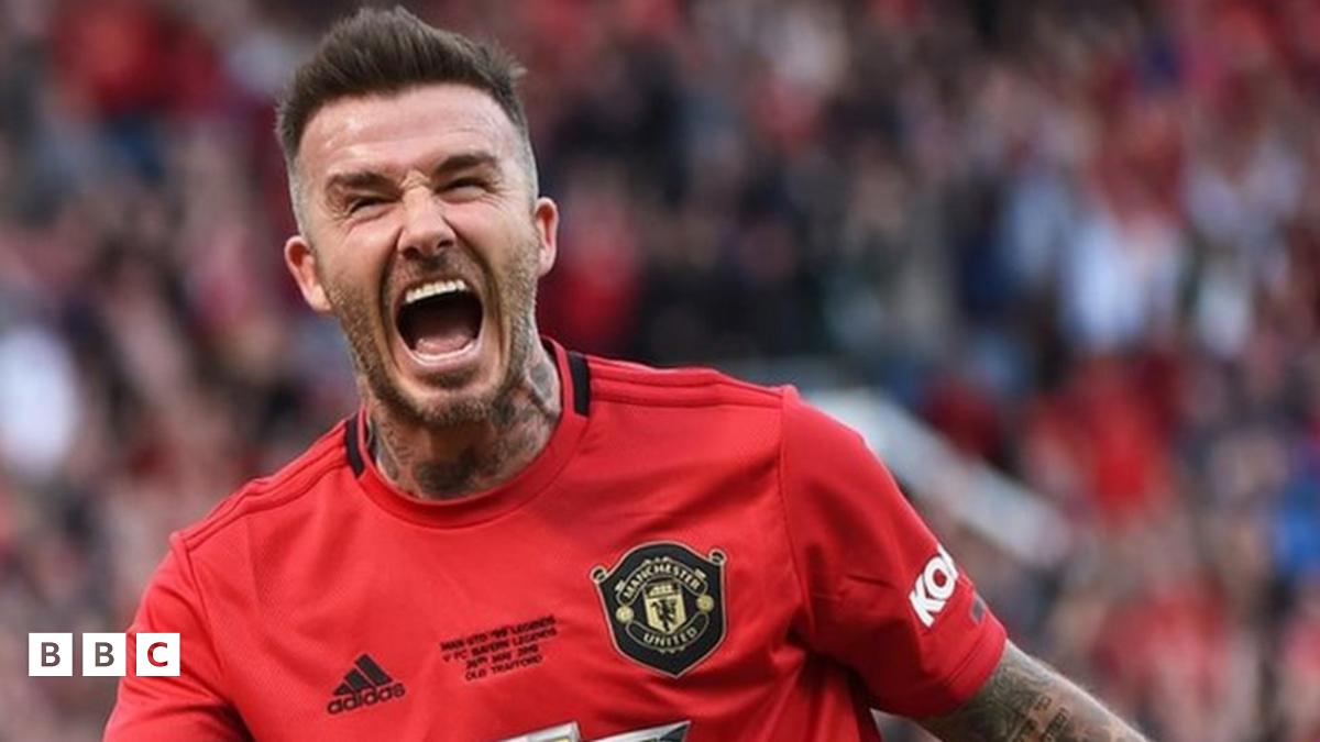 David Beckham to mentor footballers in new Disney+ show BBC Newsround