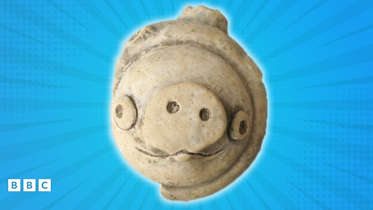 3,000-year-old clay pig looks like it's from Angry Birds