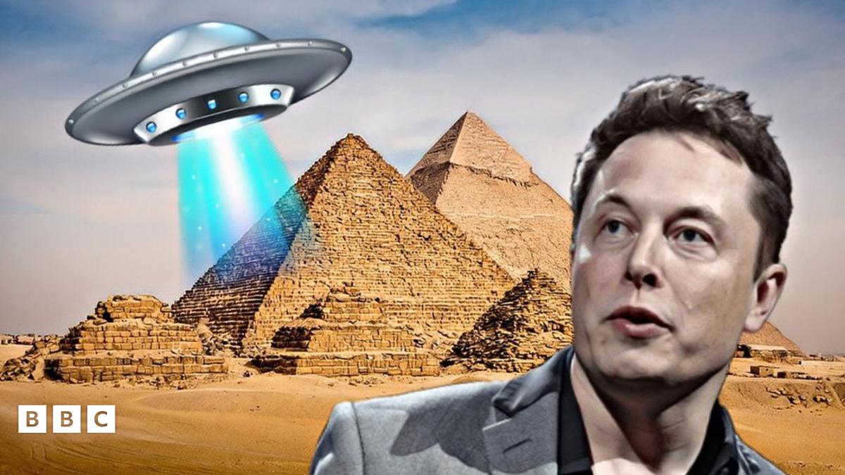 Elon Musk: Egypt invites tech billionaire to visit pyramids after he said  aliens built them - BBC Newsround