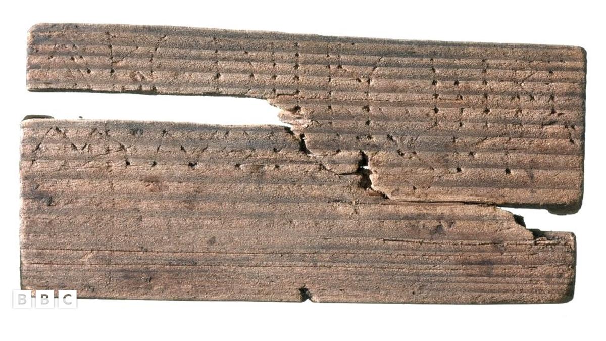 Pictures: What Roman tablets found in London dig tell us - BBC Newsround
