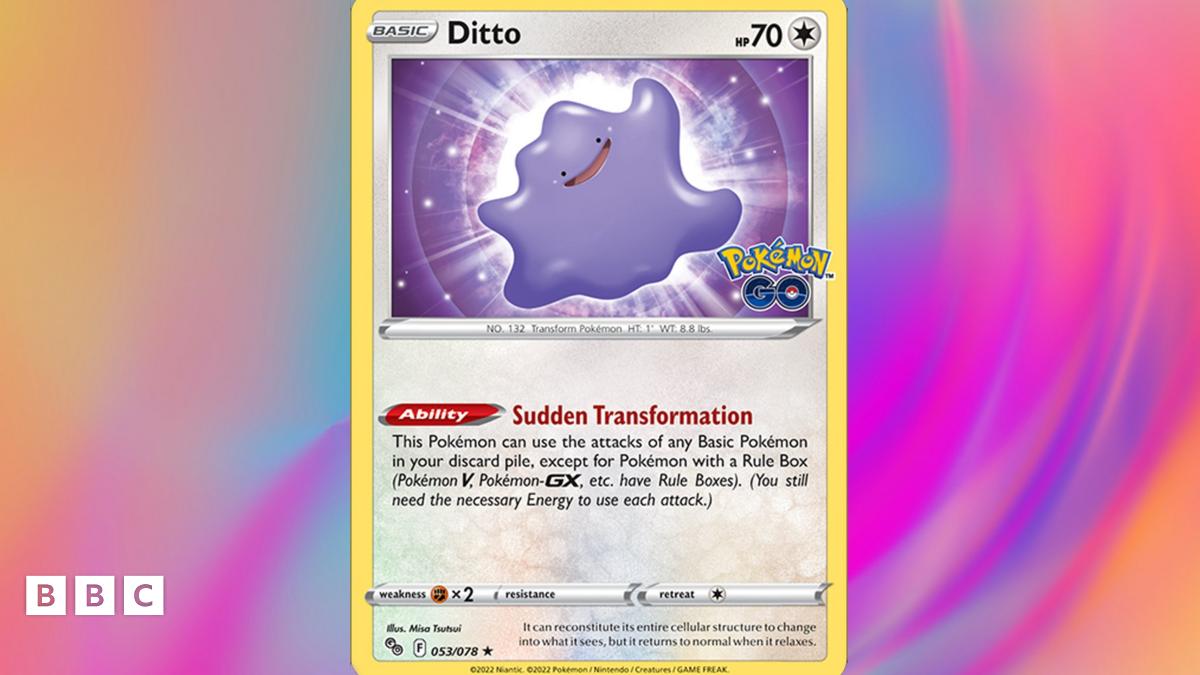 pokemon ditto cards Exclusive Korean Pokémon Ditto Promo Card – Meaning Less Art Inc