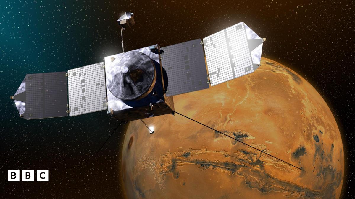 Image for Nasa loses contact with spacecraft orbiting Mars