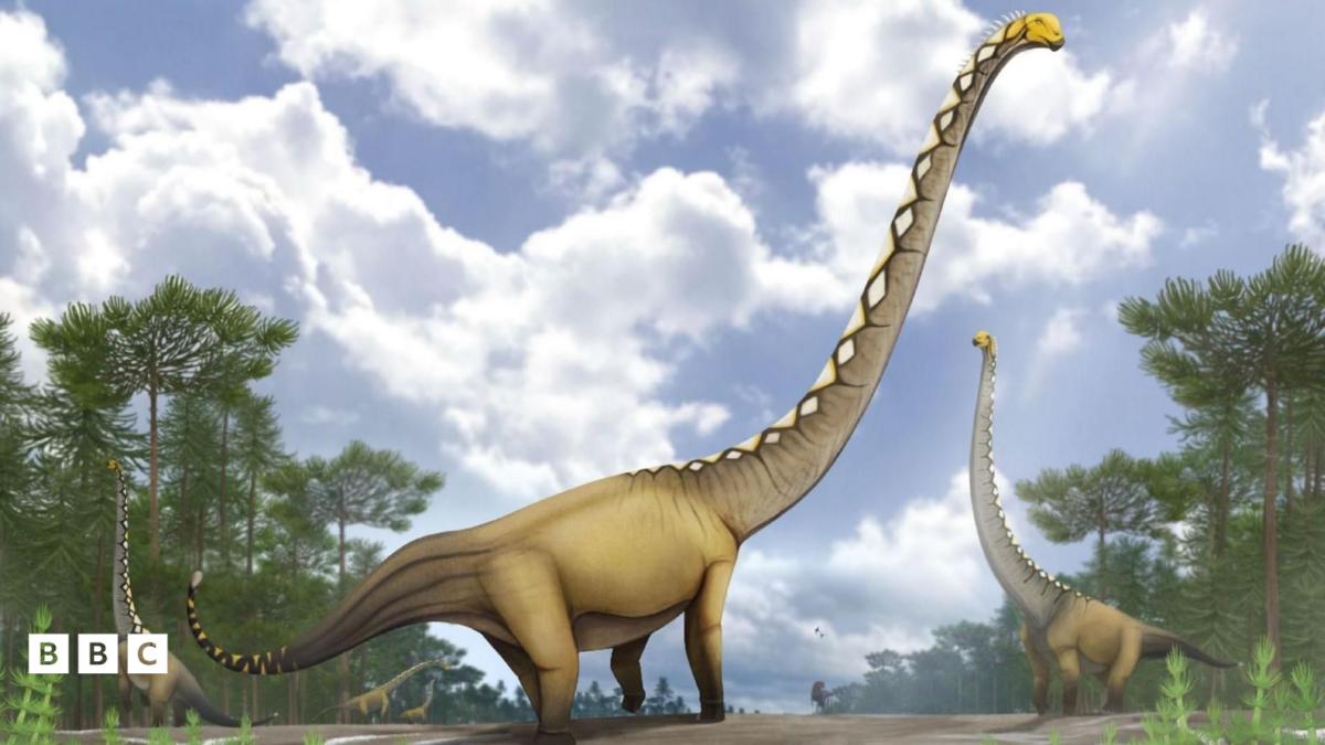 bbc.co.uk - New dinosaur species with a super long neck has been discovered in Thailand