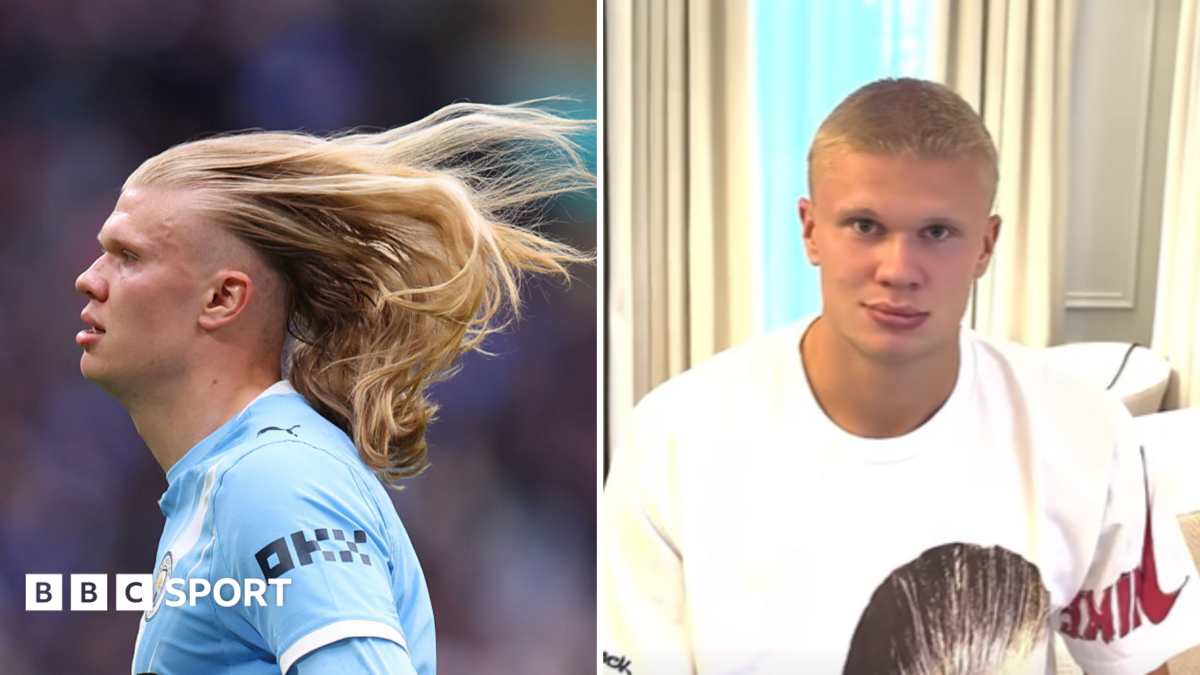'New season, new trim' - Haaland reveals buzzcut