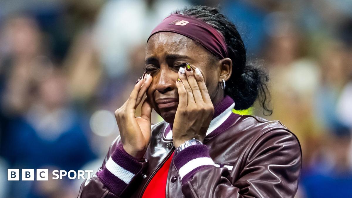 Tearful Gauff thanks Biles after tough US Open win