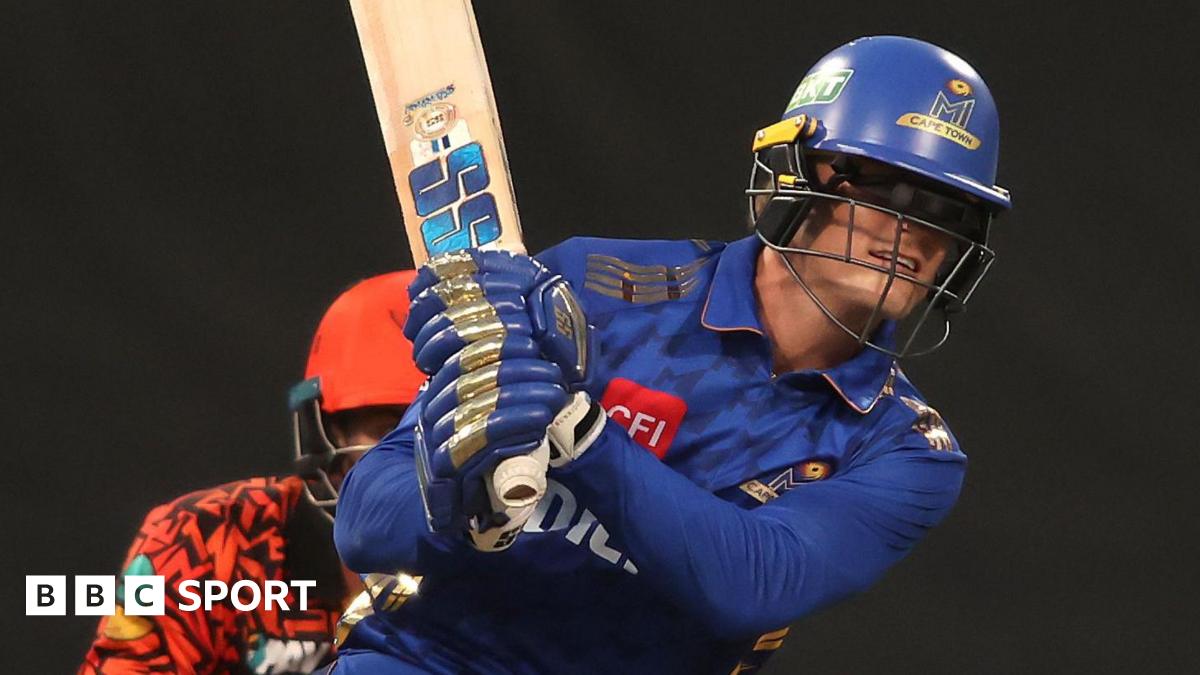 MI Cape Town defeats Sunrisers Eastern Cape, secures SA20 playoff spot