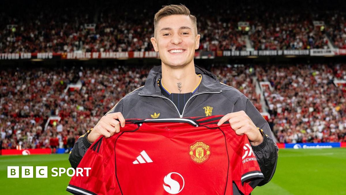 Gambar Potensi kelas dunia' - Sesko bergabung dengan Man Utd seharga £74 juta